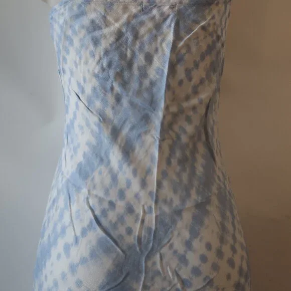 Womens Staud Blue White Cloud (Item- 3) July Strappy Rayon Maxi Dress 4 - Picture 10 of 15